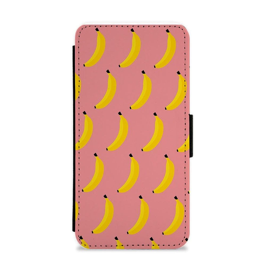 Banana Pattern Flip / Wallet Phone Case - Fun Cases