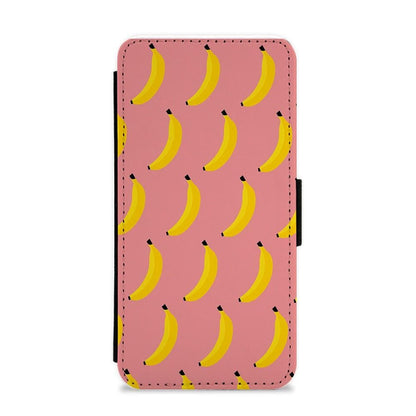 Banana Pattern Flip / Wallet Phone Case - Fun Cases