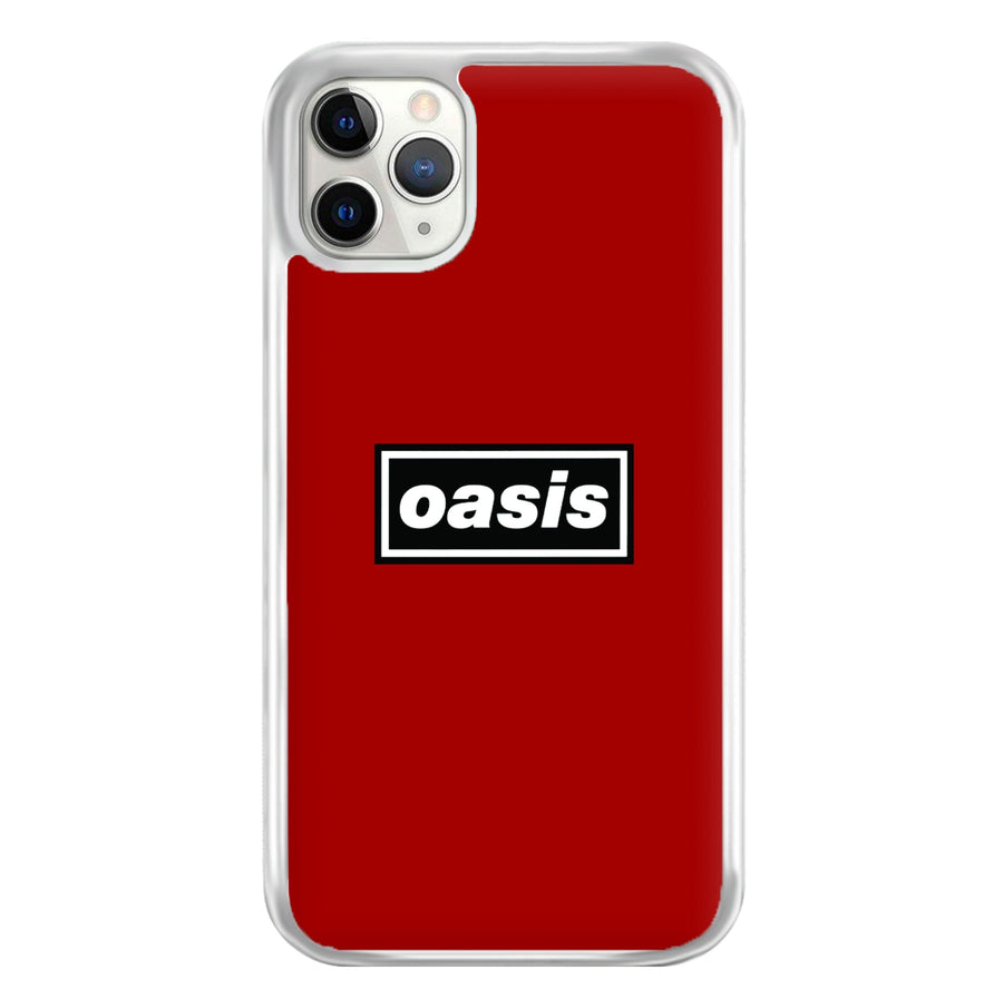 Band Name Red - Oasis Phone Case