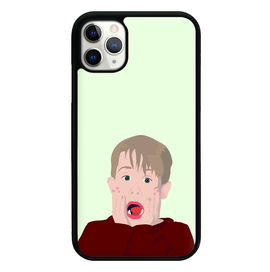 Kevin Shocked! - Home Alone Phone Case