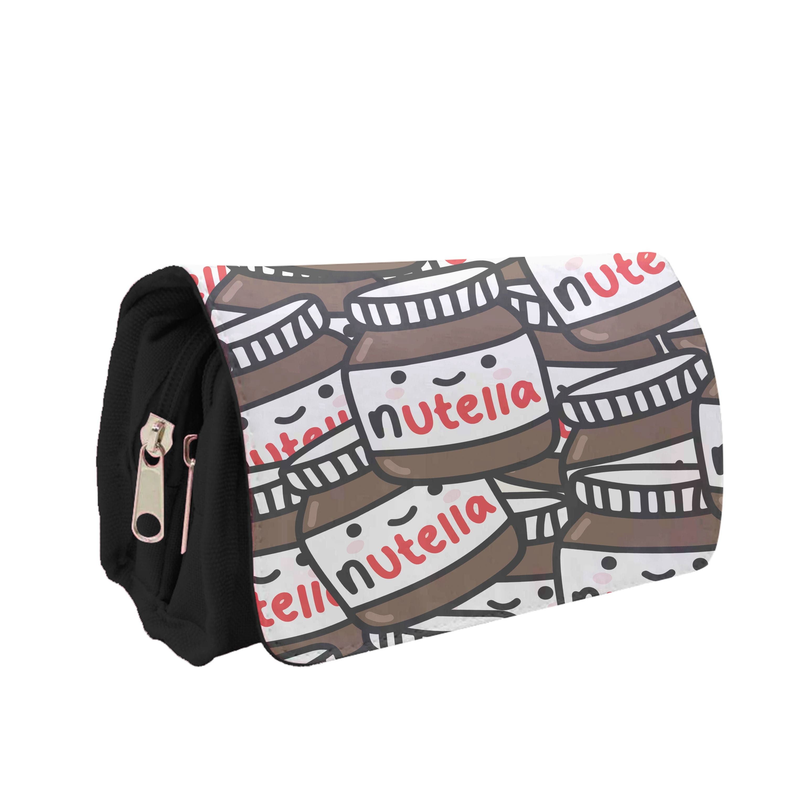 Cute Nutella Pattern Pencil Case