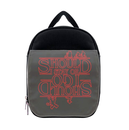 Should I Stay Or Should I Go Upside Down Lunchbox