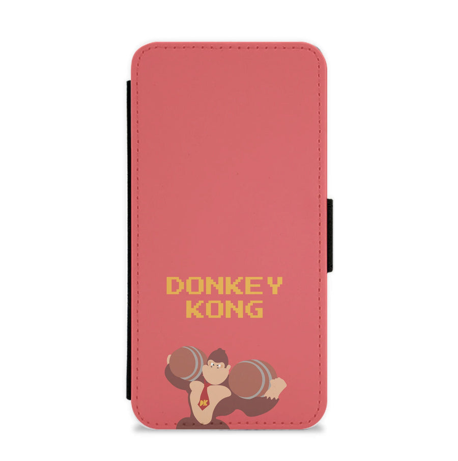 Donkey Kong - The Super Mario Bros Flip / Wallet Phone Case
