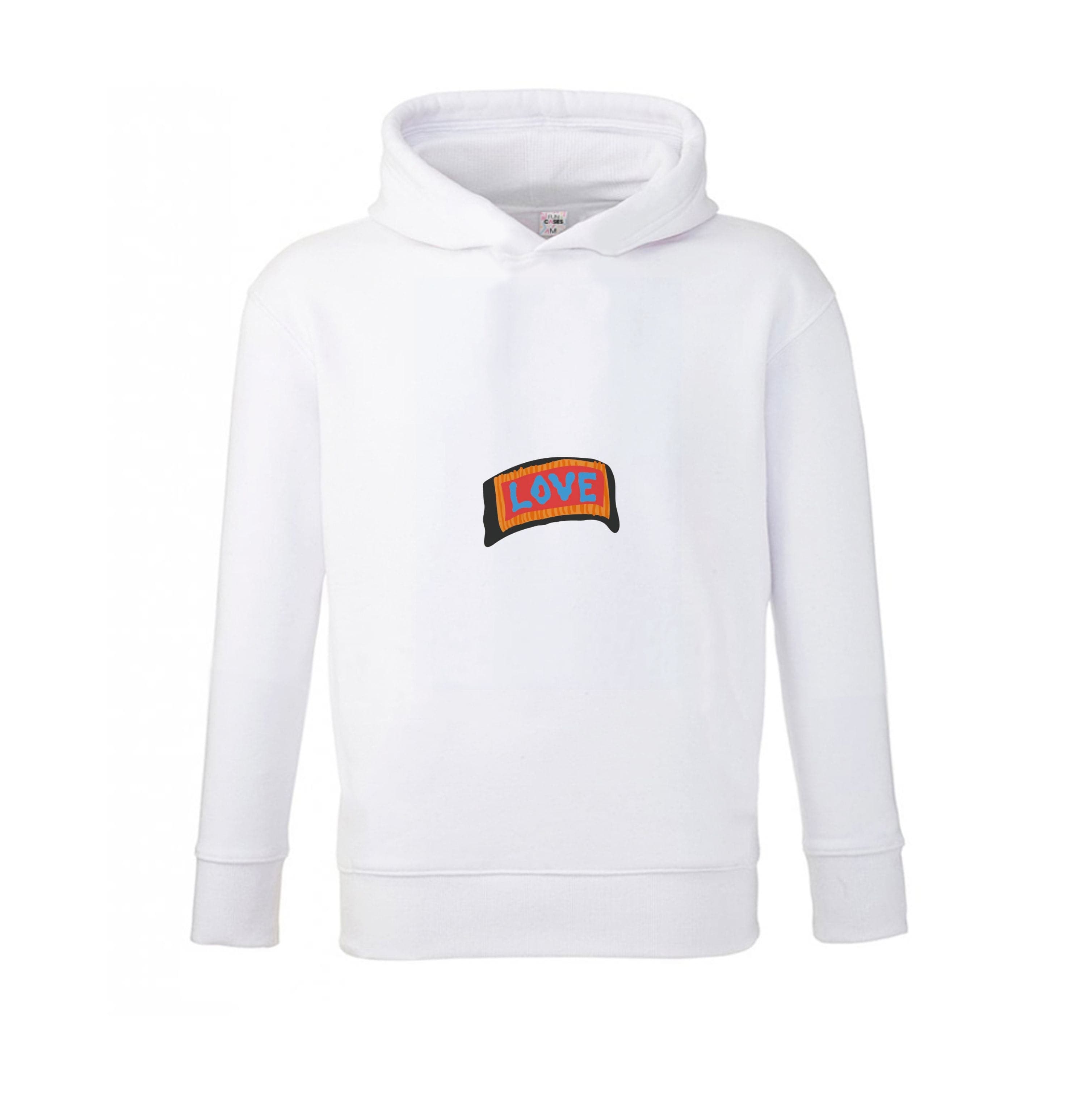 Orange Love - Peep Kids Hoodie