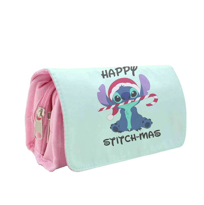 Happy Blue Alienmas - Christmas Pencil Case