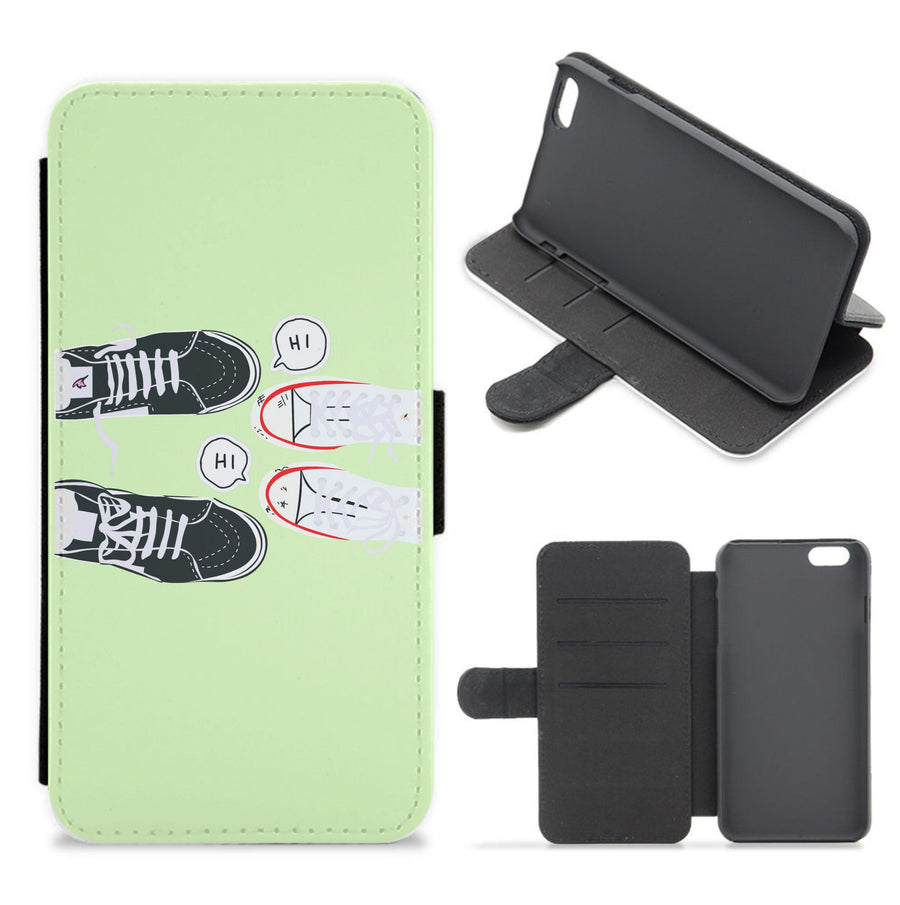 Hi - Heartstopper Flip / Wallet Phone Case