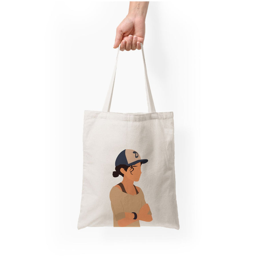 Clementine Faceless - The Walking Dead Tote Bag