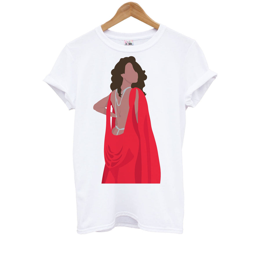 Red Dress - Beyonce Kids T-Shirt