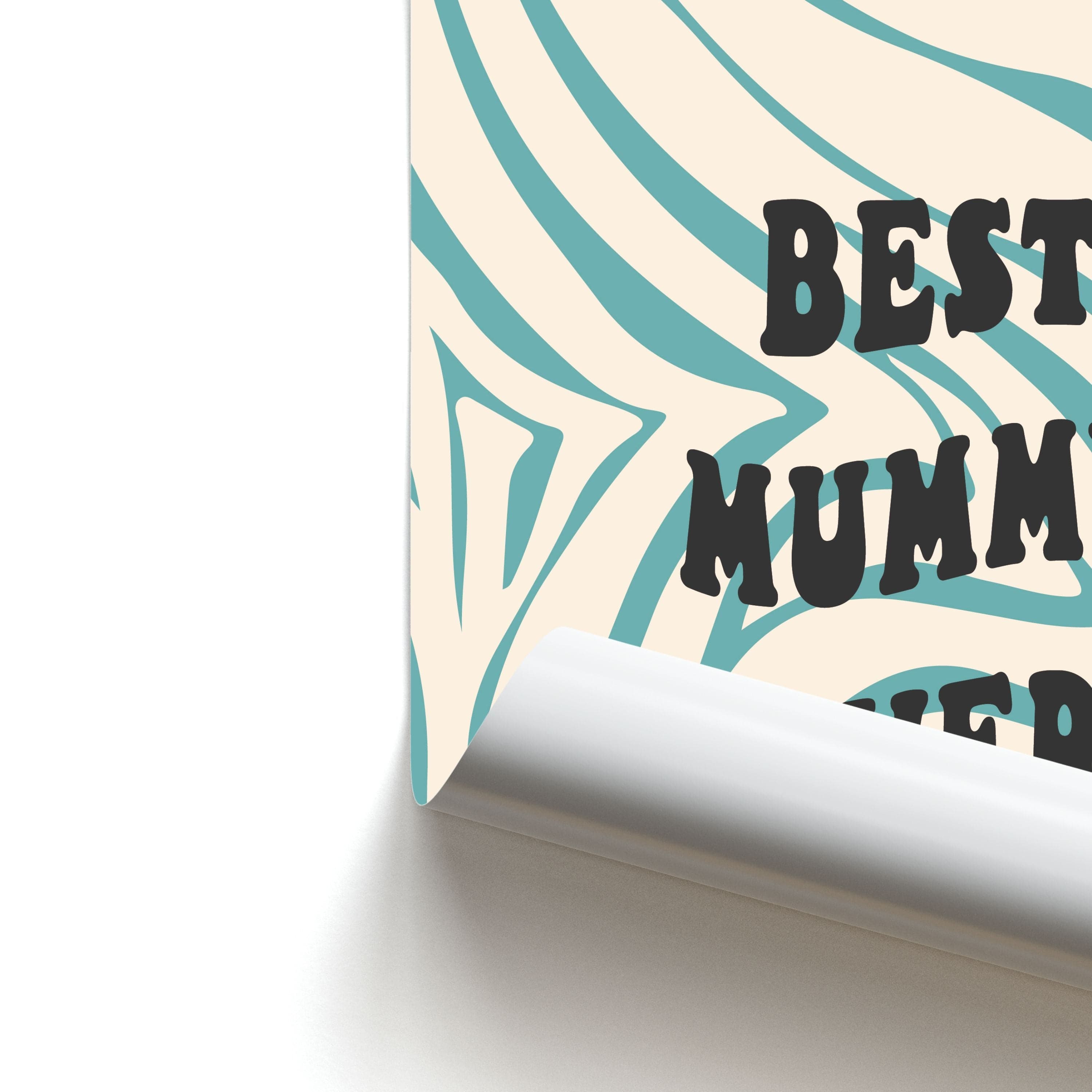 Best Mummy Ever - Personalised Mother's Day Poster