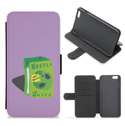 Juice - Beetle Halloween Flip / Wallet Phone Case