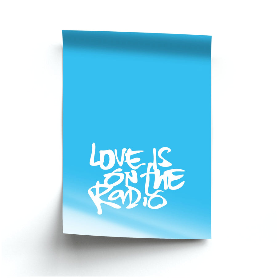 Love Is On The Radio - McFly Poster