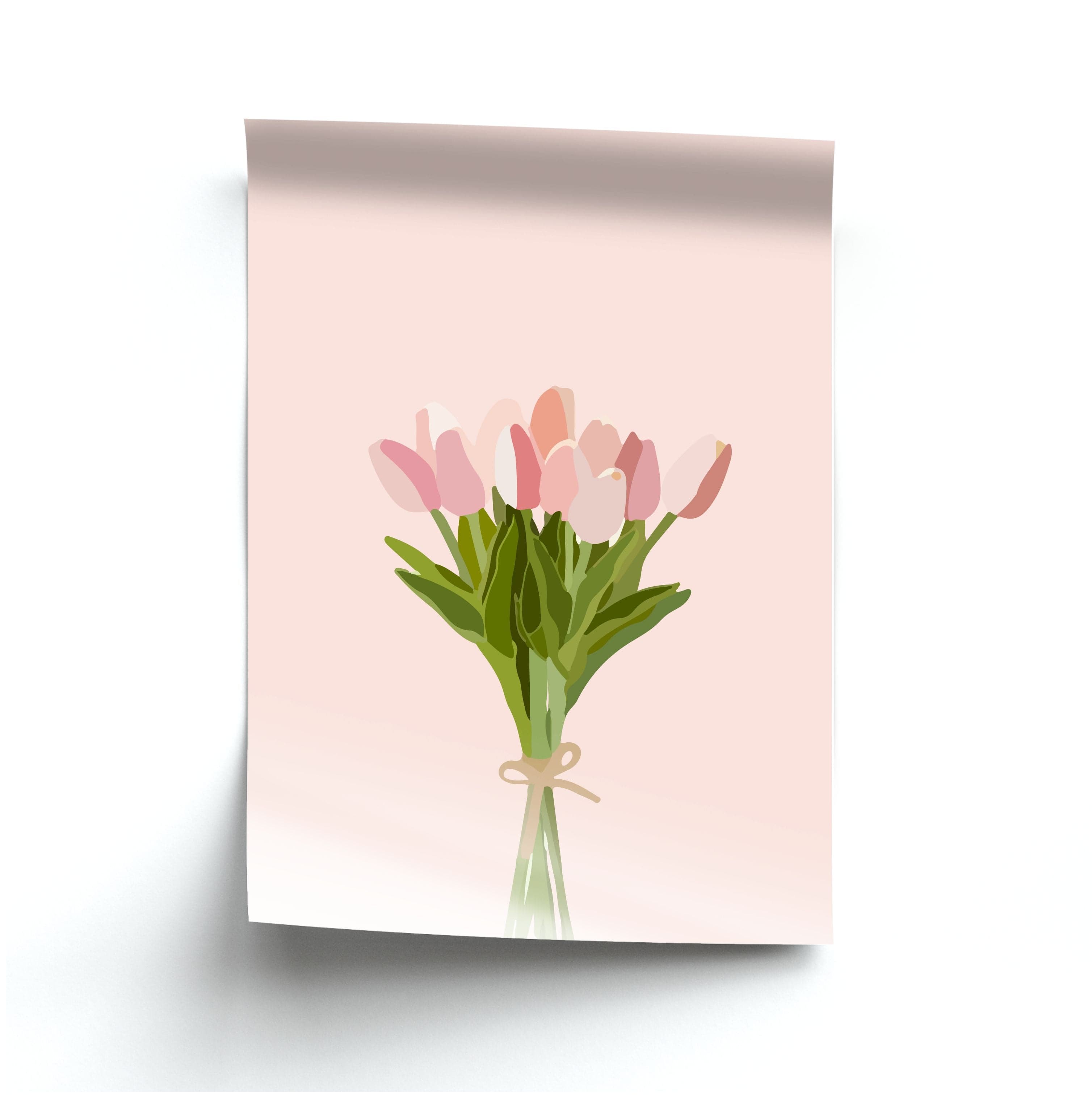 Spring Tulips Poster