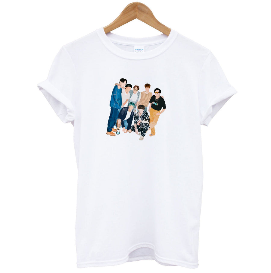 Casual BTS Band T-Shirt