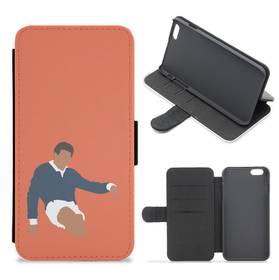 Serge Blanco - Rugby Flip / Wallet Phone Case