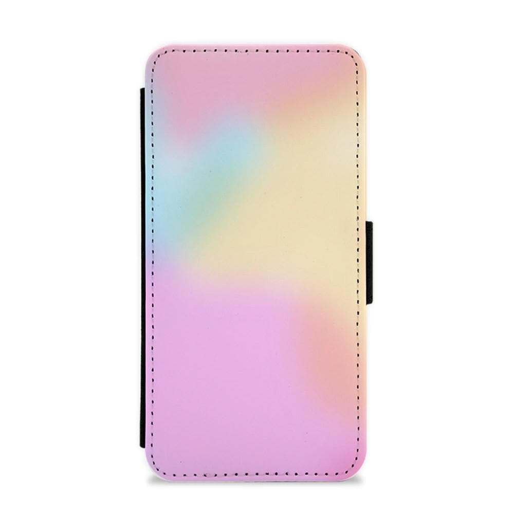 Pastel Clouds Pattern Flip / Wallet Phone Case - Fun Cases