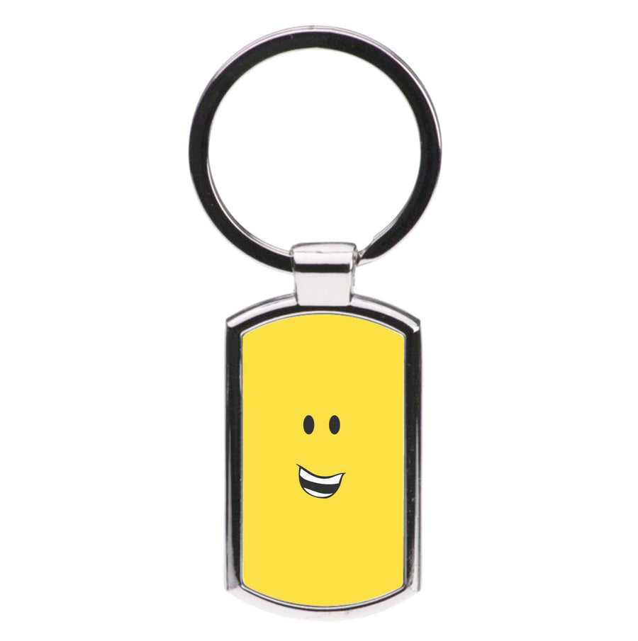 Yellow Face - Roblox Luxury Keyring