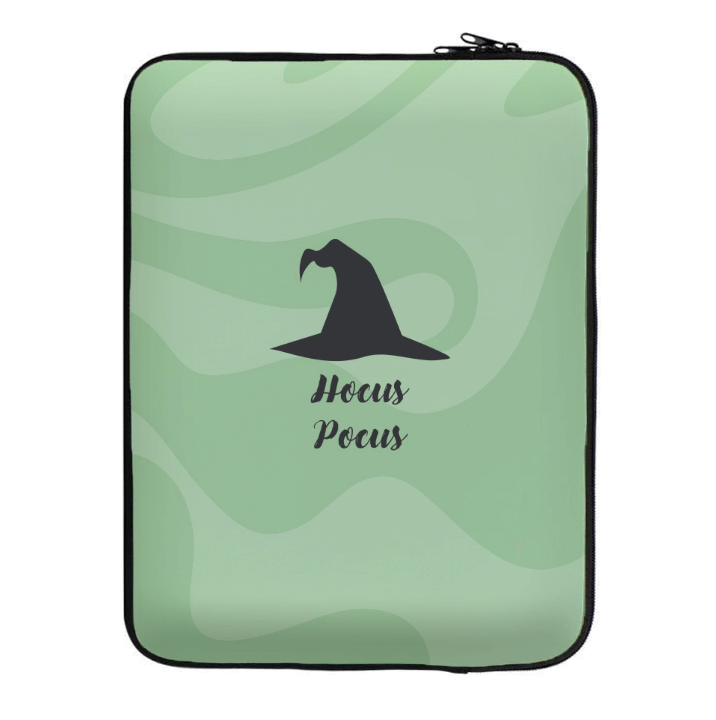 Witch Hat Hocus Halloween - Halloween Laptop Sleeve