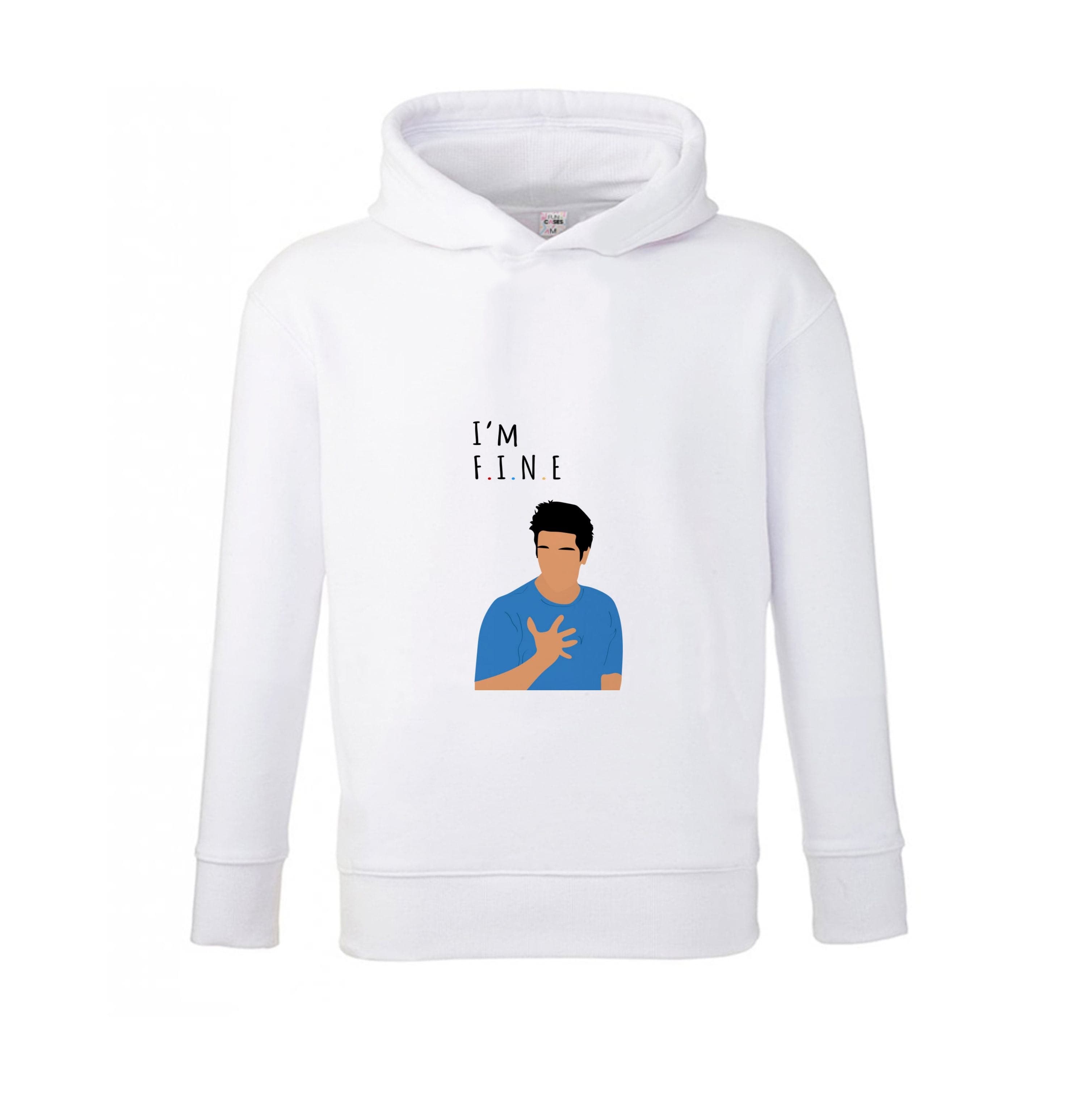 I'm Fine Kids Hoodie