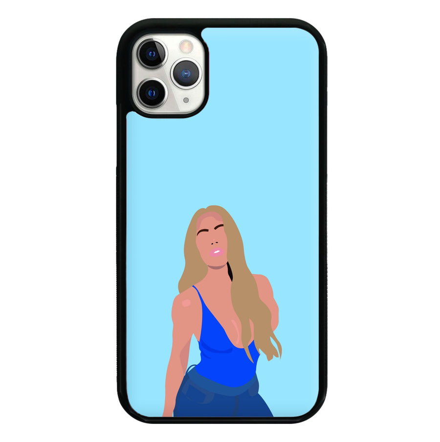 Khloe Kardashian silhouette Phone Case