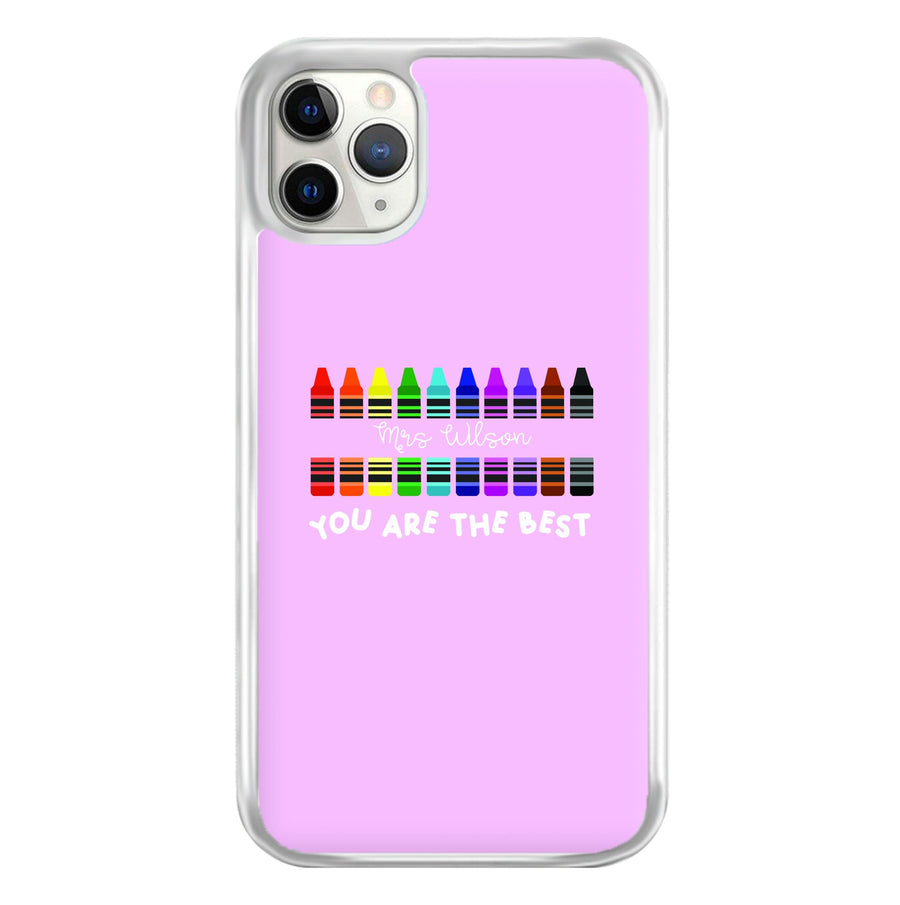 You Are The Best - Personalised Teachers Gift Phone Case