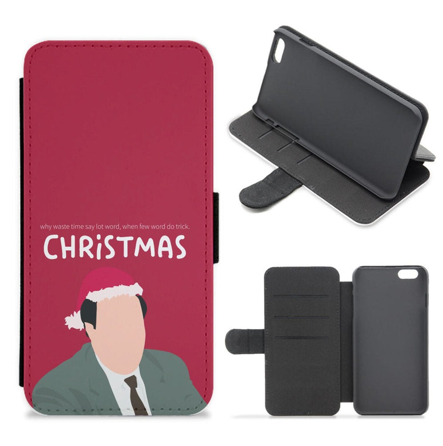 Christmas Kevin - The Office Flip / Wallet Phone Case