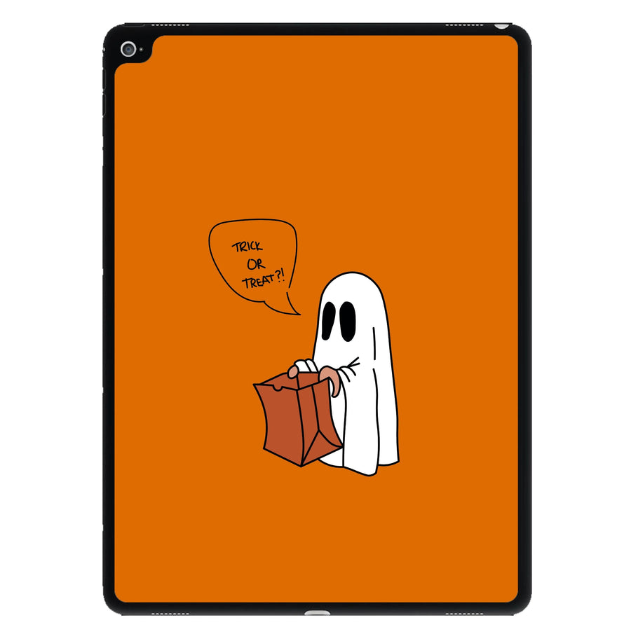 Trick Or Treat Ghost - Halloween iPad Case