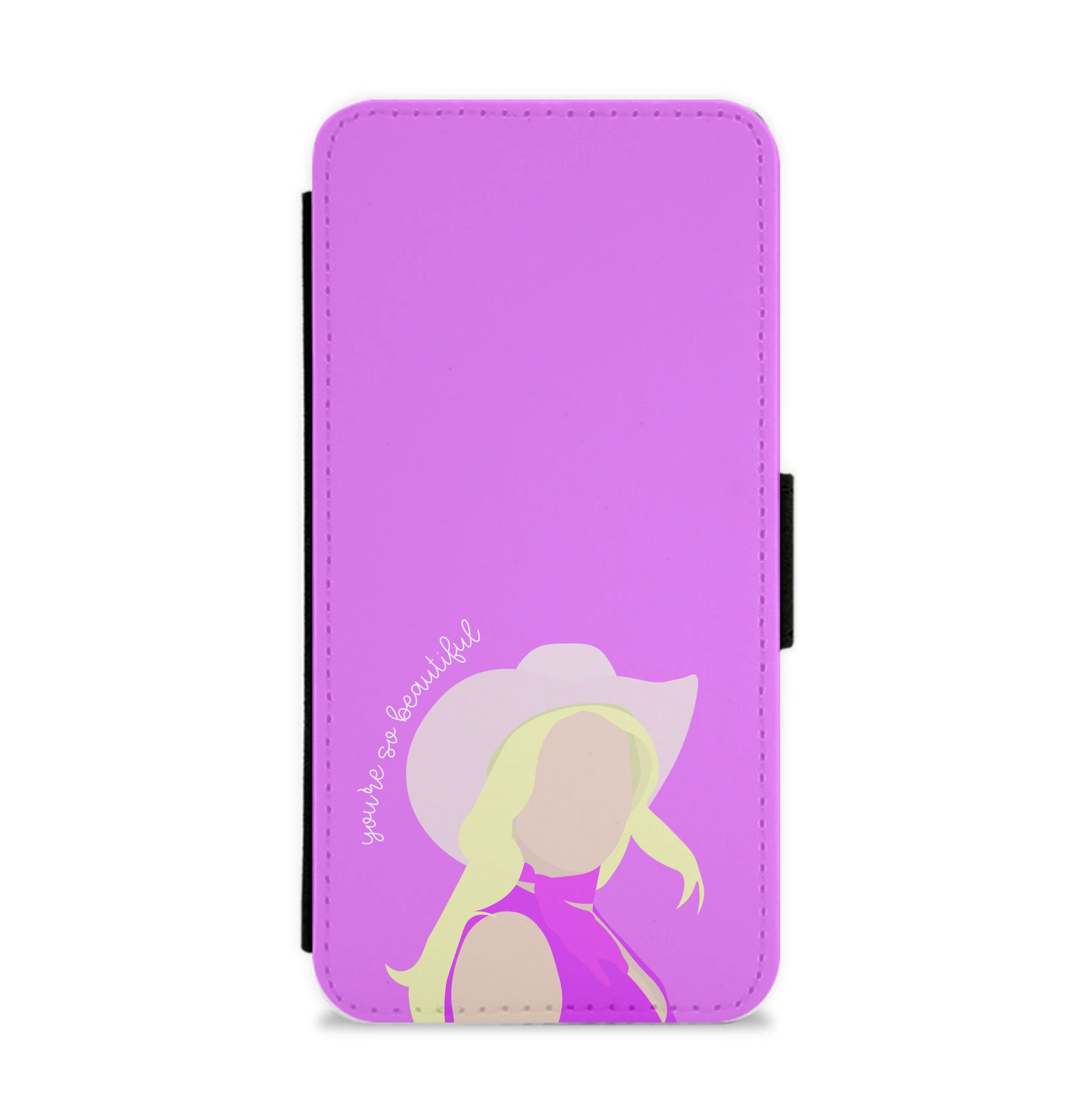 You're So Beautiful - Margot Flip / Wallet Phone Case