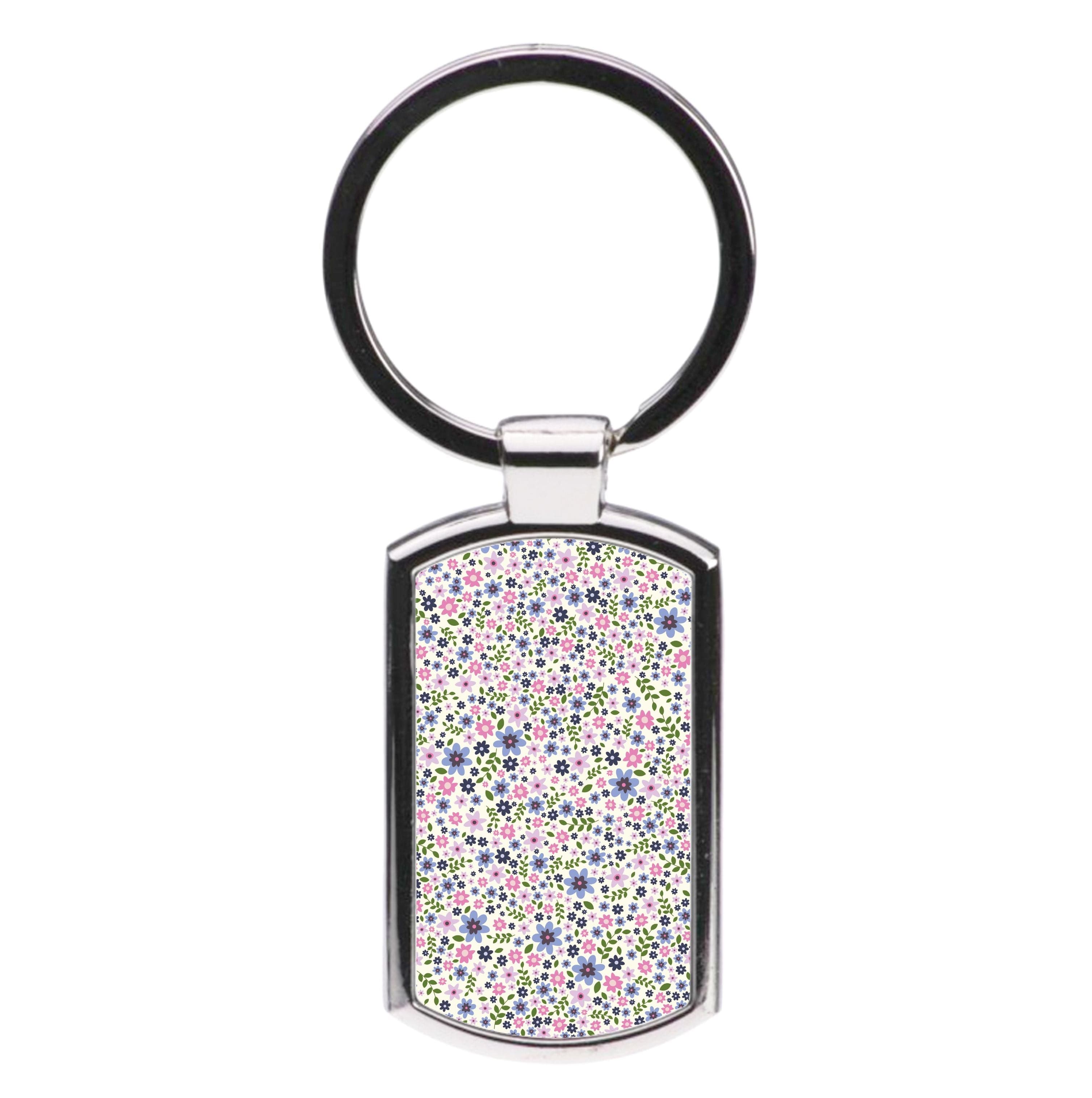 Floral Pattern - Floral Luxury Keyring