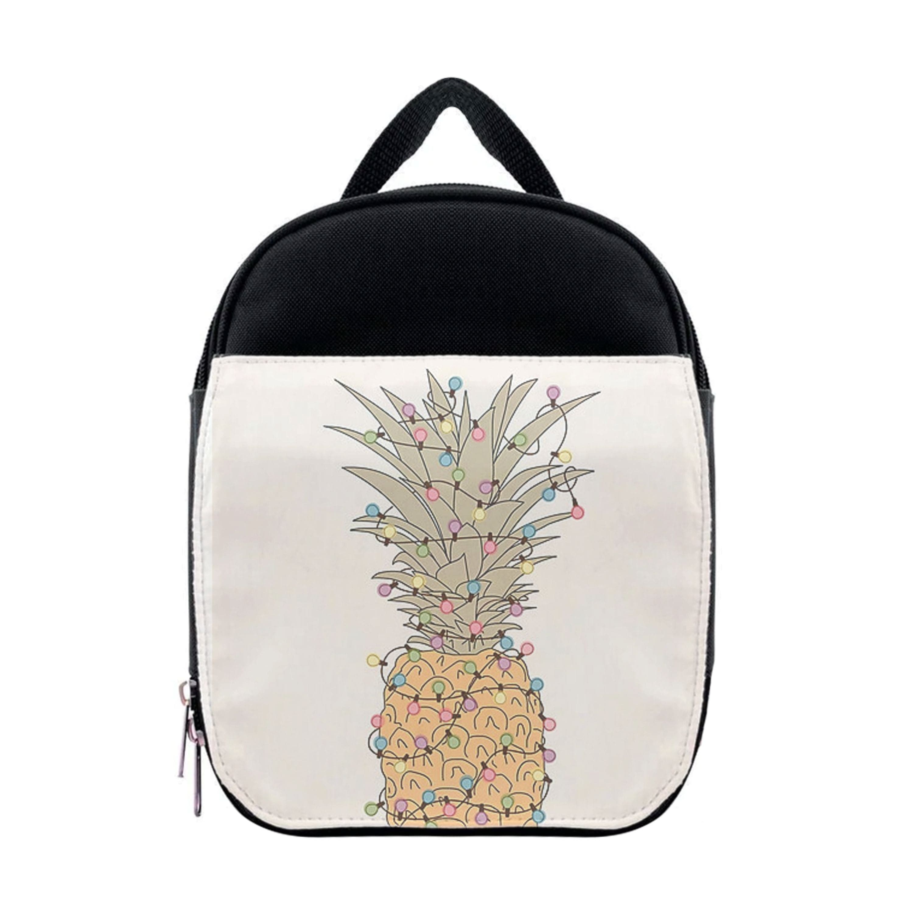 Pinapple Christmas Lights Lunchbox