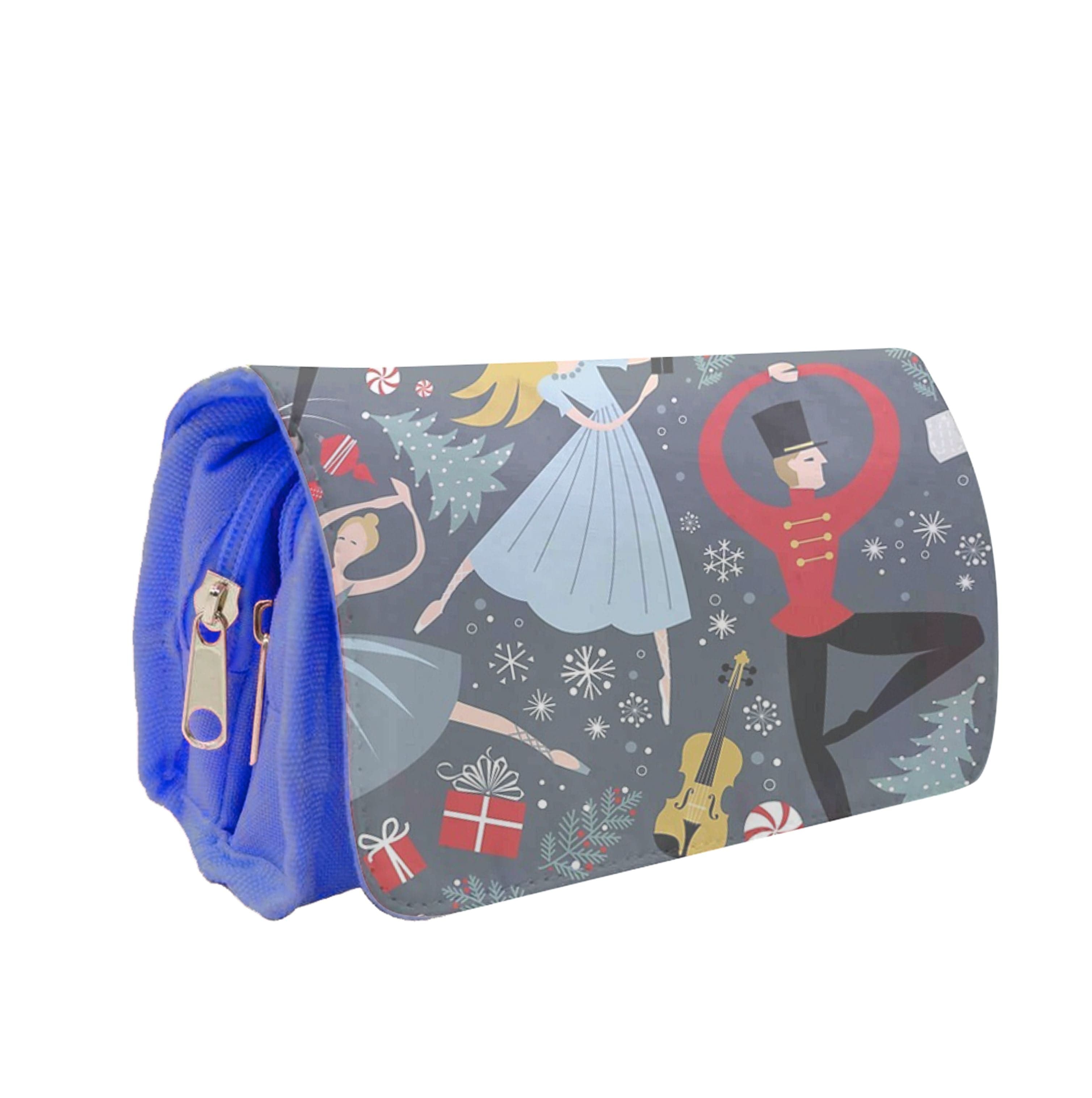 Nutcracker Ballet Pattern - Christmas Pencil Case