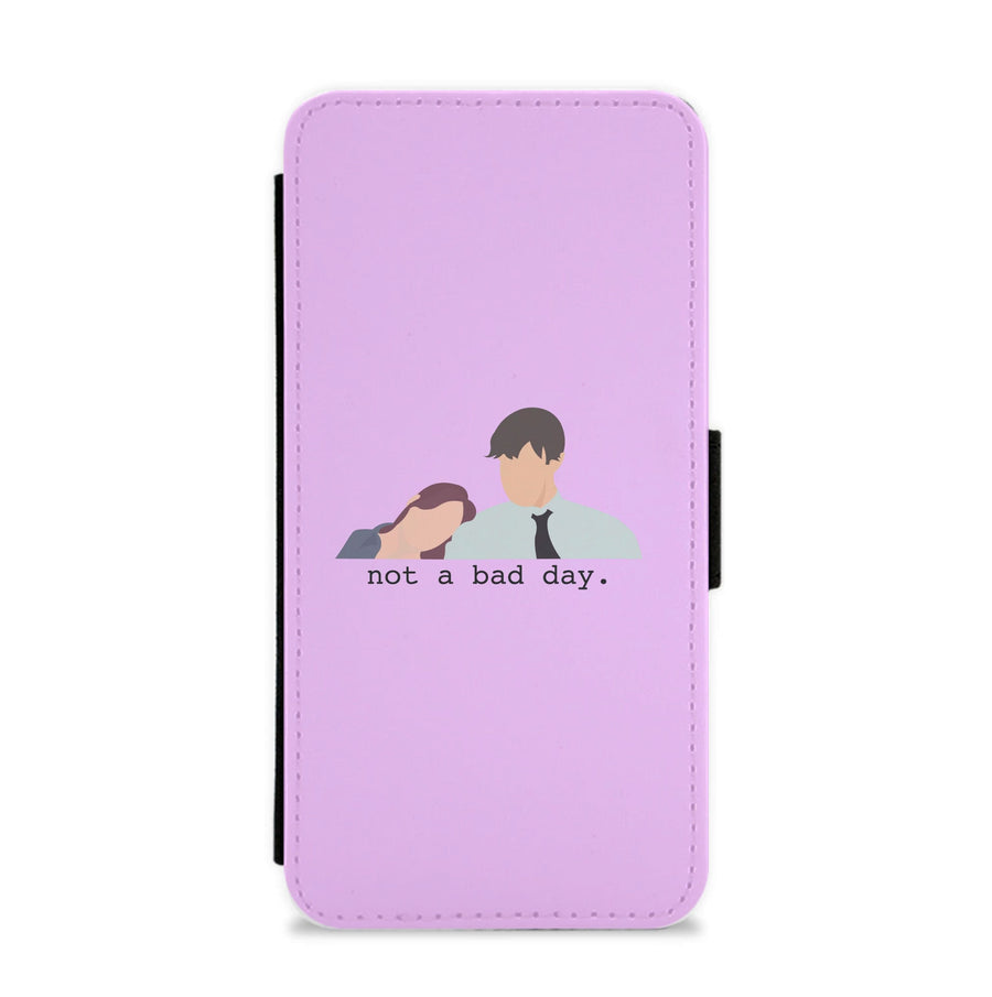Not A Bad Day - The Office Flip / Wallet Phone Case