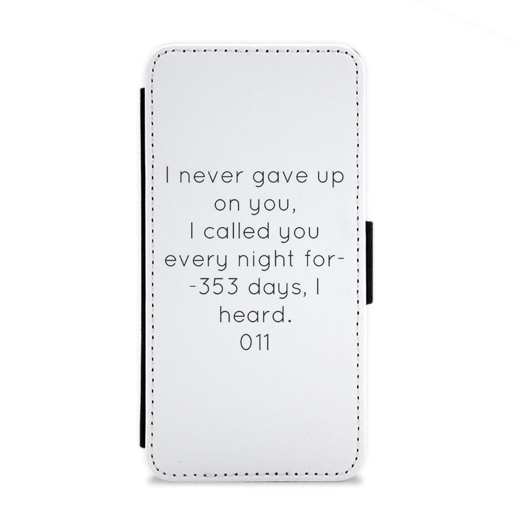 I Heard 011 - Stranger Things Flip Wallet Phone Case - Fun Cases