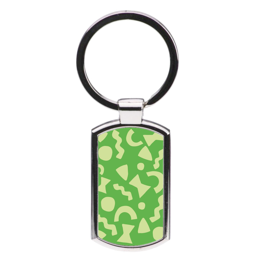 Abstract Pattern 14 Luxury Keyring