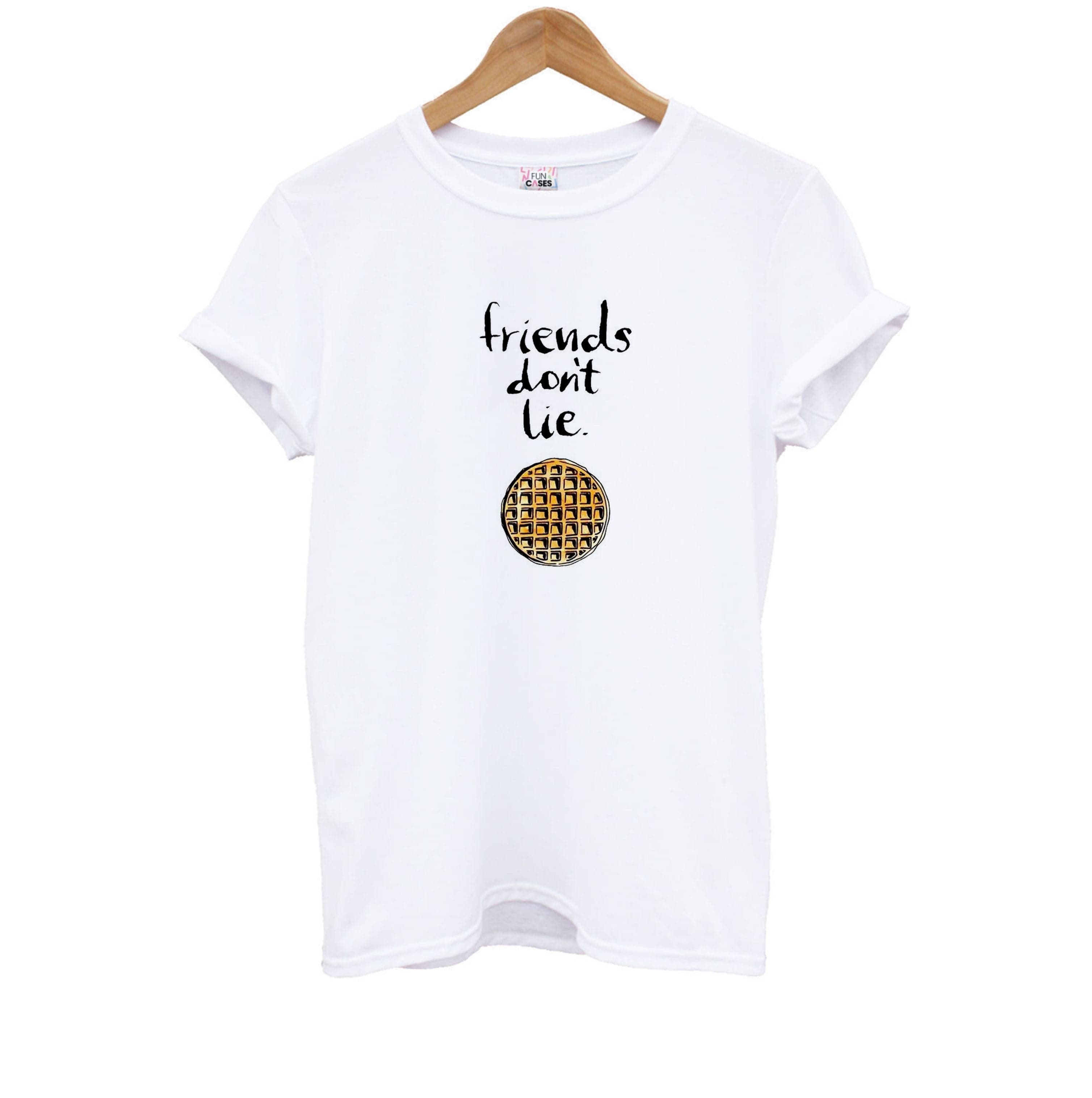 Friends Don't Lie Waffle Kids T-Shirt