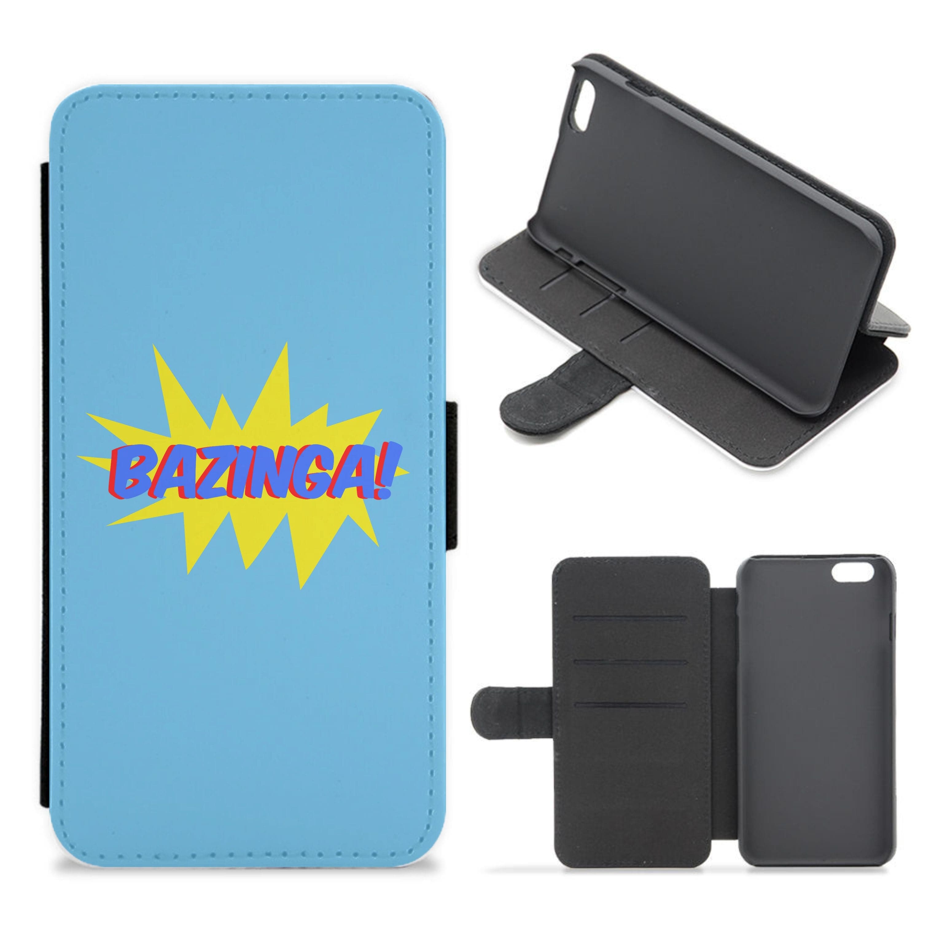 Bazinga! - TV Quotes Flip / Wallet Phone Case