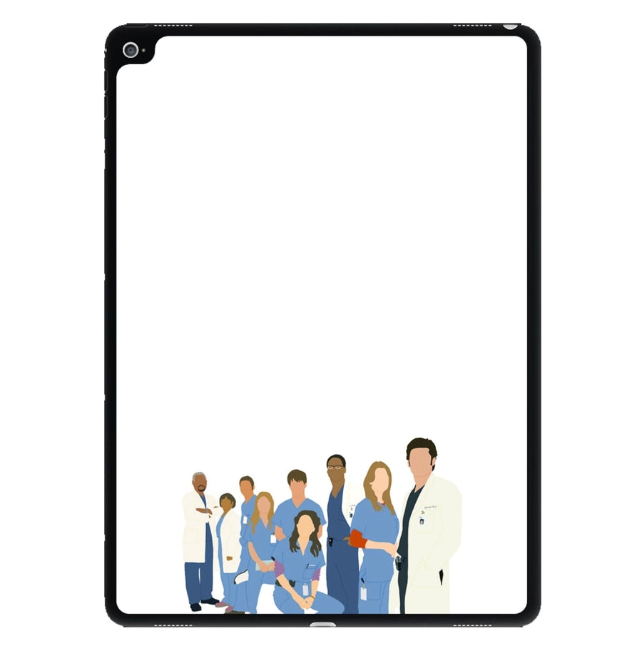 Cartoon Crew - Grey's Anatomy iPad Case