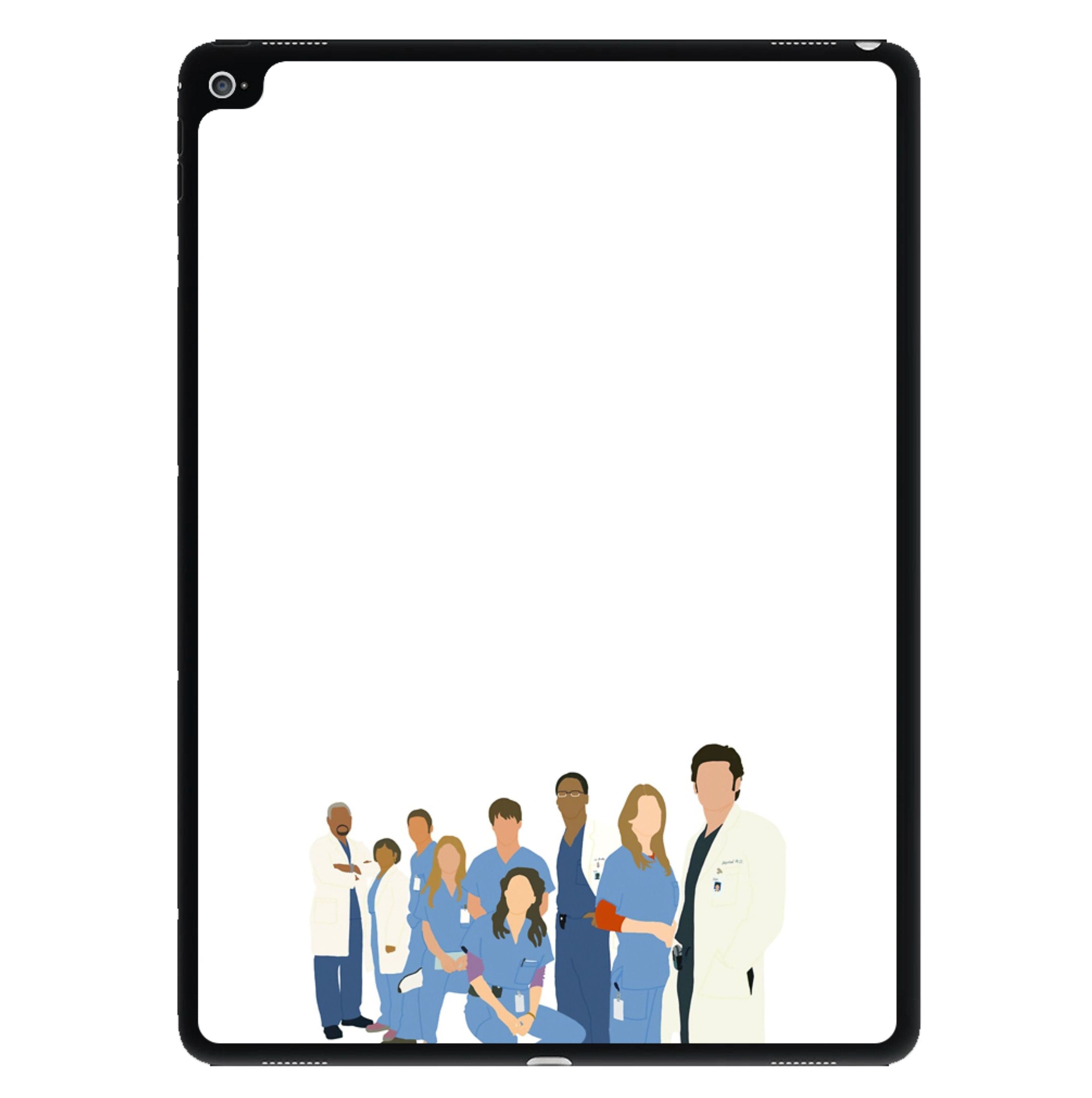 Cartoon Crew - Grey's iPad Case