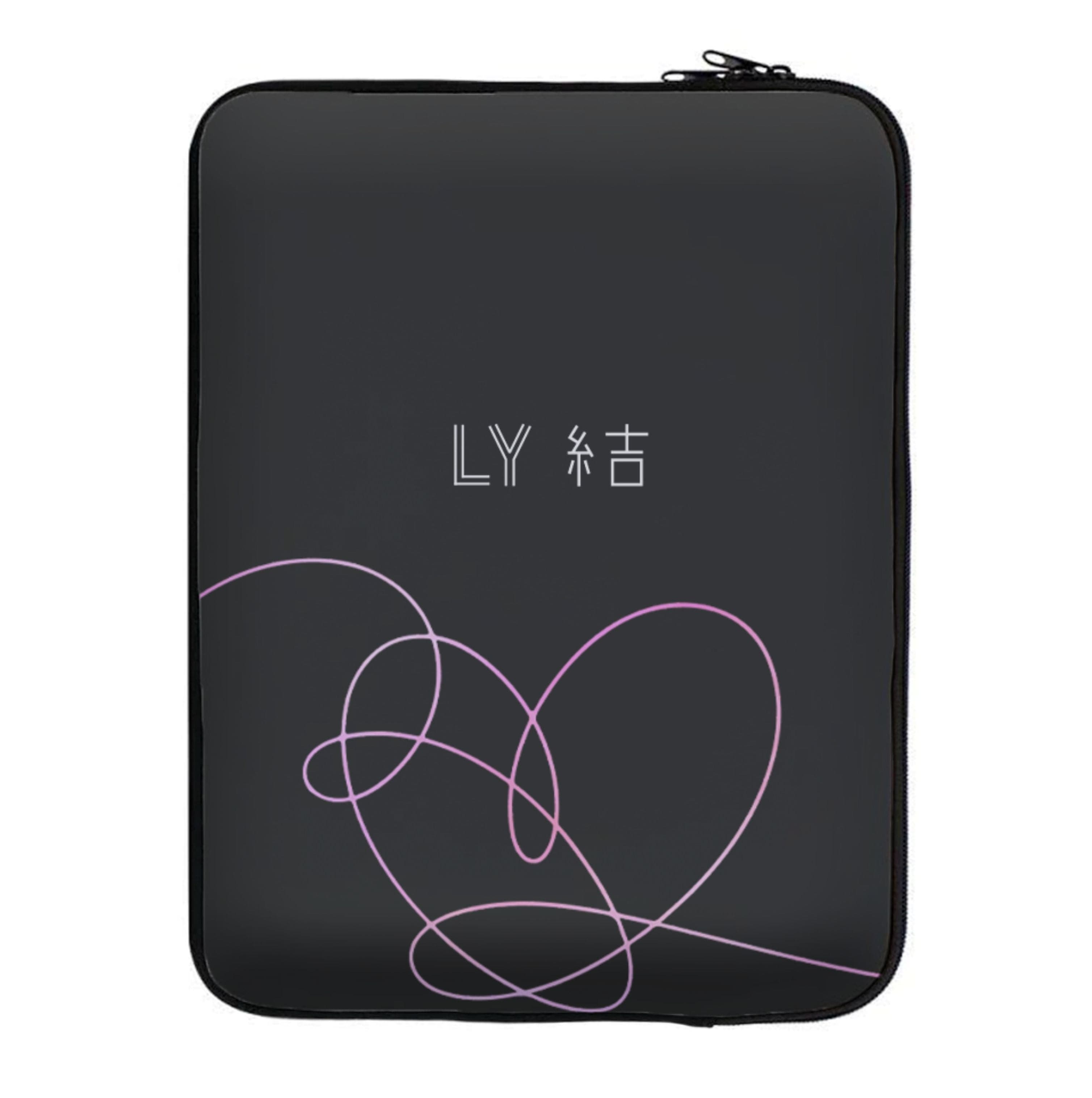 LY Heart - K Pop Laptop Sleeve