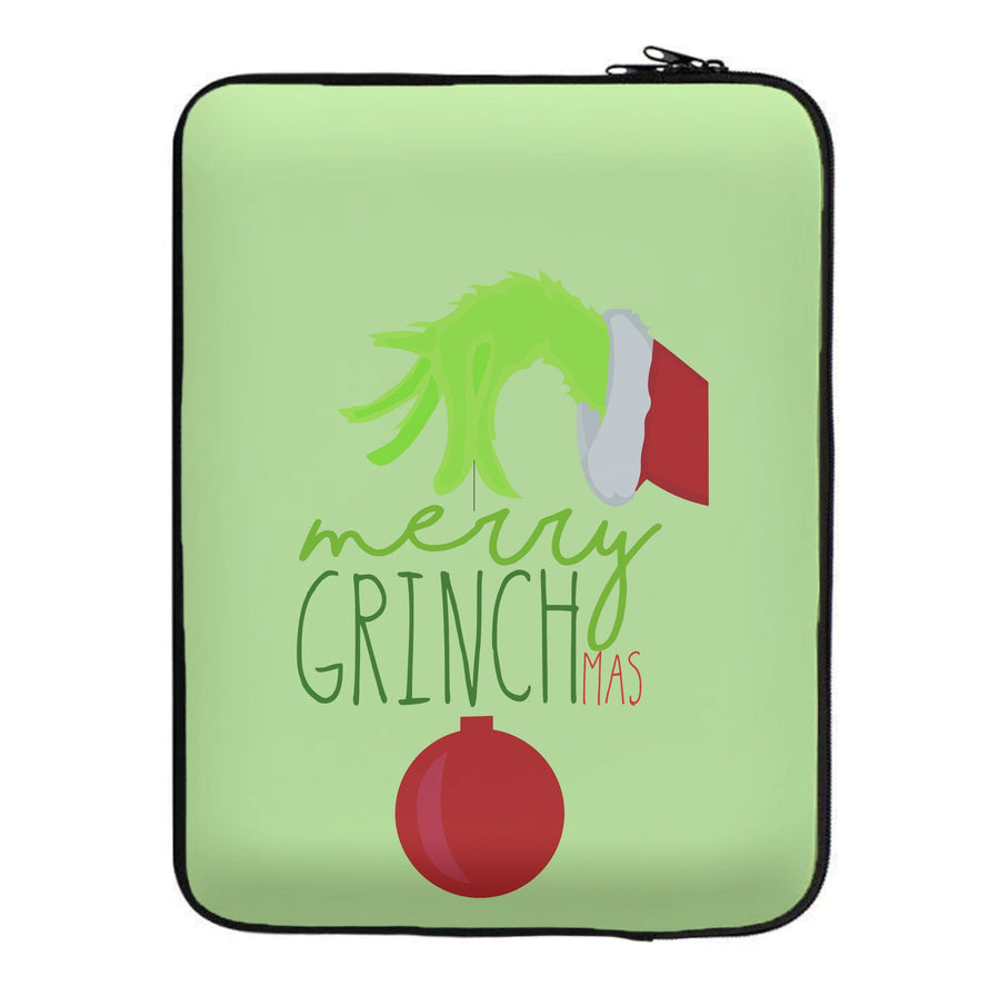 Merry GrinchMas - Grinch Laptop Sleeve
