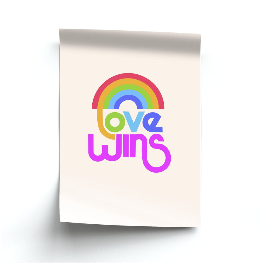 Love Wins - Pride Poster
