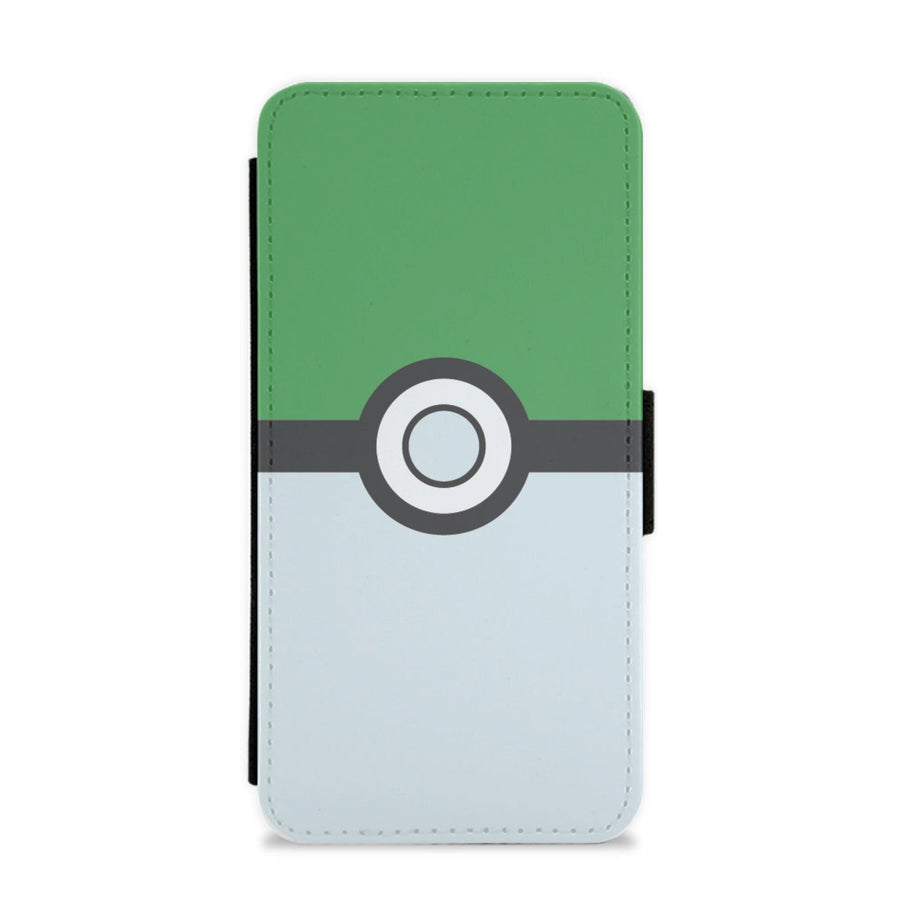 Green Ball - Pokemon Flip / Wallet Phone Case