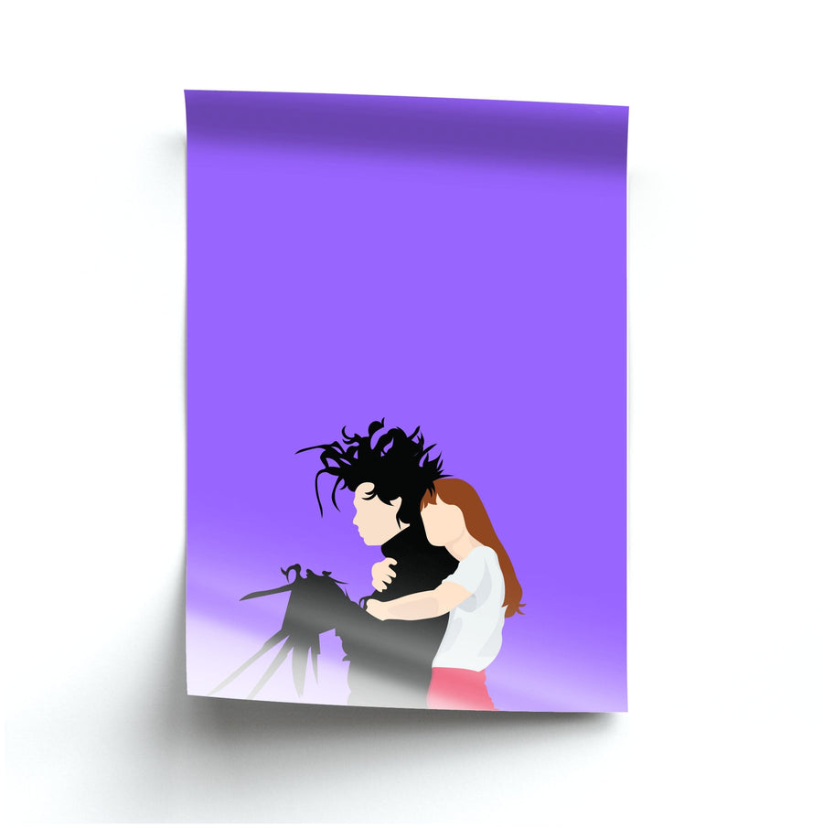 Hug - Edward Scissorhands Poster