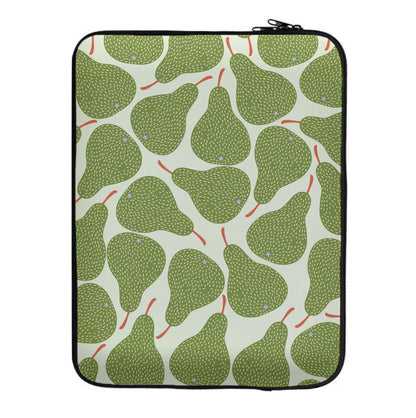 Pears - Fruit Patterns Laptop Sleeve