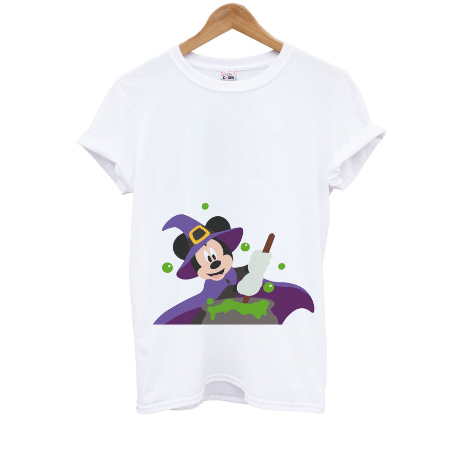 Wizard Mickey Mouse - Disney Halloween Kids T-Shirt