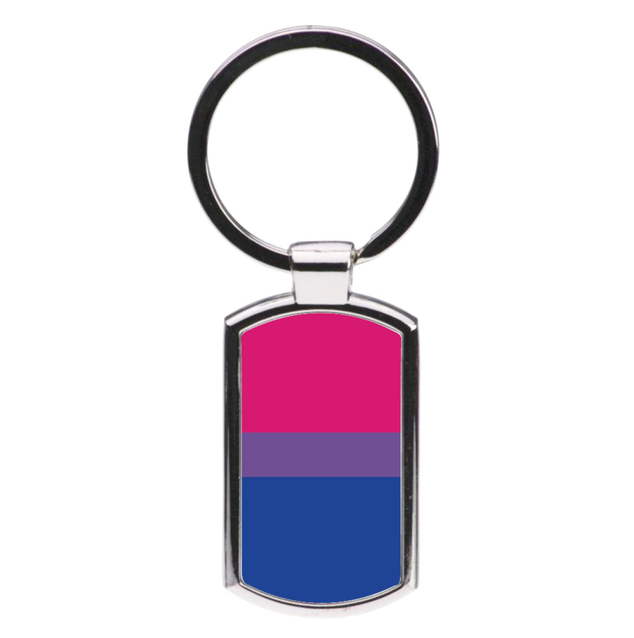 Bisexual Flag - Pride Luxury Keyring