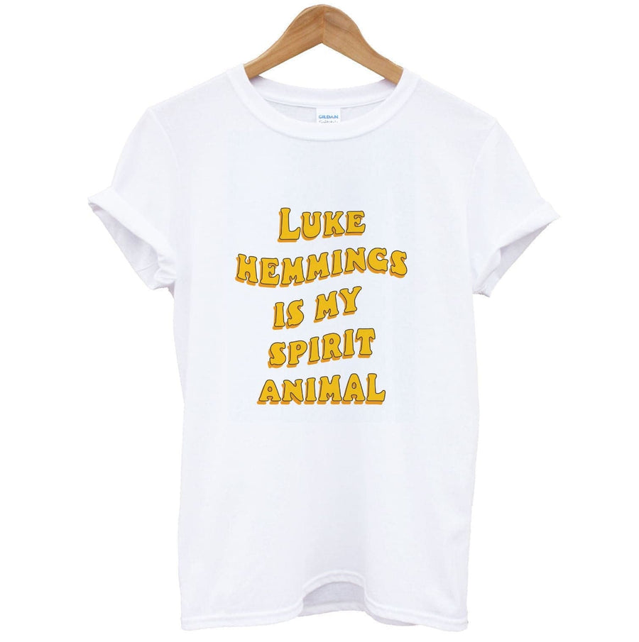 Luke Hemmings Is My Spirit Animal - 5 Seconds Of Summer  T-Shirt