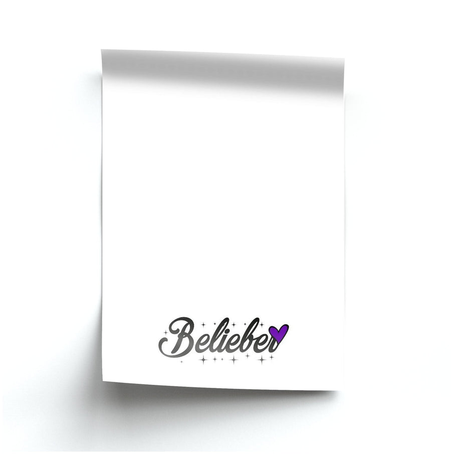 Belieber Signature - Justin Bieber Poster