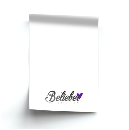 Belieber Signature - Bieber Poster