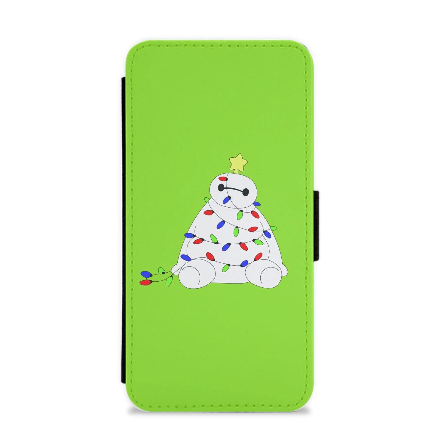 Baymax Christmas Flip / Wallet Phone Case