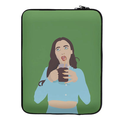 Drinking Coffee - Chamberlain Laptop Sleeve